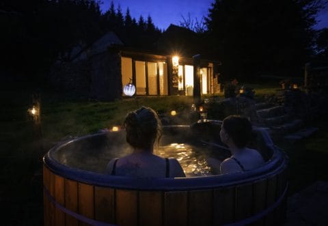 Eco Spa at Hill Farm Tintern.