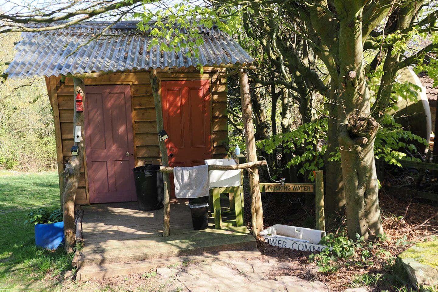 Hill Farm Tintern Compost Loo.