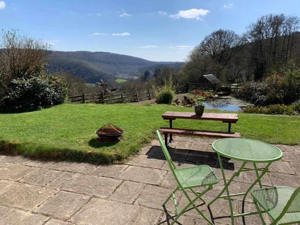 Hill Farm View from the room with a view.