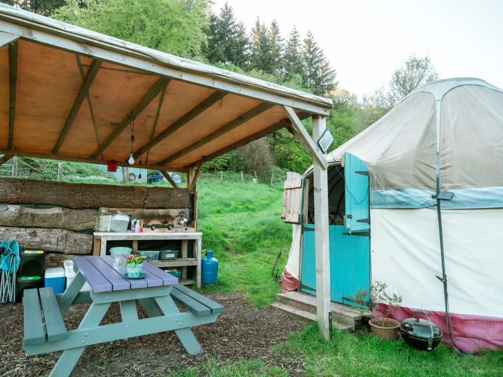 Hill Farm Tintern Yurt Glamping Accommodation Hill Farm Tintern Yurt Glamping Accommodation.
