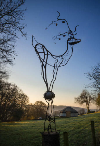 Hill Farm sculpture